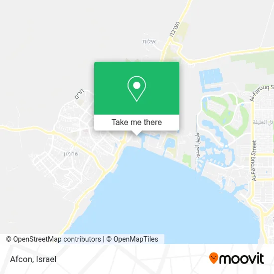 Afcon map