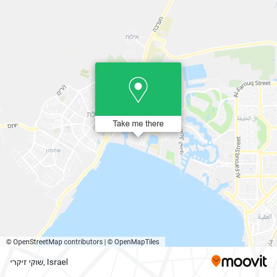 שוקי זיקרי map