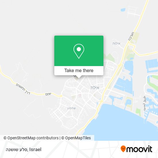 סלע שושנה map