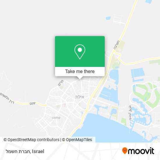 חברת חשמל map