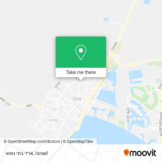 ארזי בתי נופש map