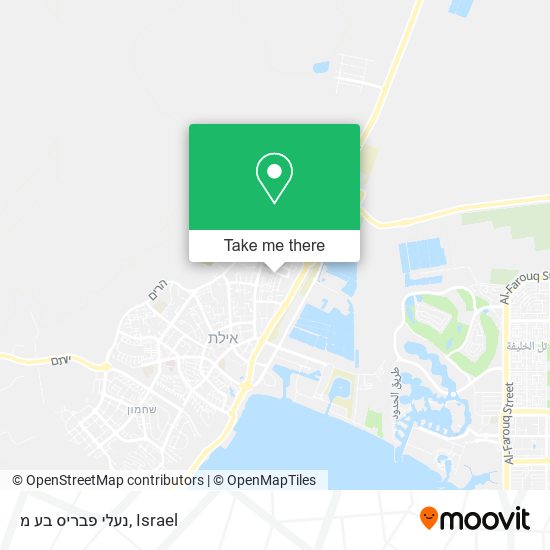 נעלי פבריס בע מ map