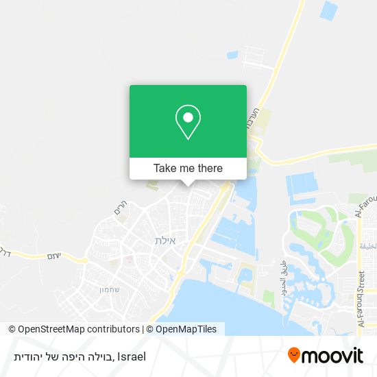 בוילה היפה של יהודית map