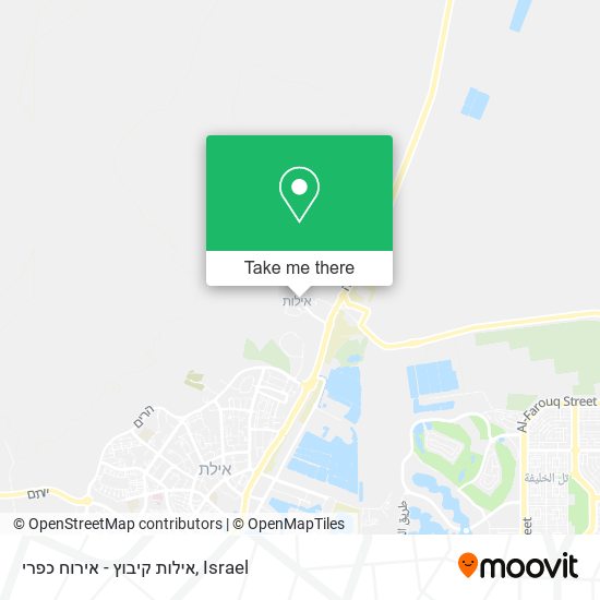 אילות קיבוץ - אירוח כפרי map