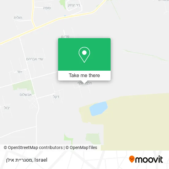 Карта מסגריית אילן