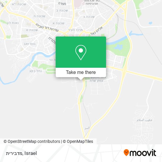 מדבירית map