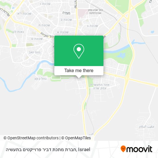 חברת מתכת דביר פרוייקטים בתעשיה map