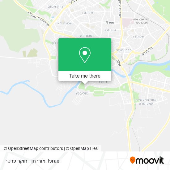 אורי חן - חוקר פרטי map