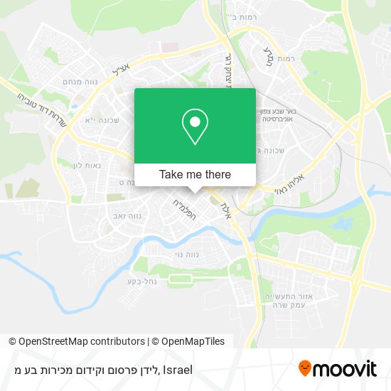 לידן פרסום וקידום מכירות בע מ map