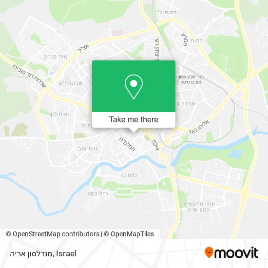 Карта מנדלסון אריה