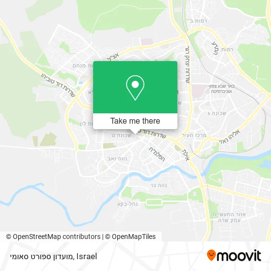 מועדון ספורט סאומי map