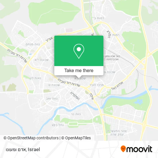 Карта אדם ומעונו