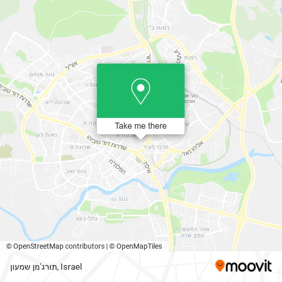 Карта תורג'מן שמעון