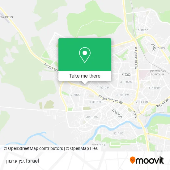Карта עץ ערמון