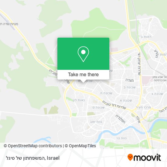 המשפחתון של סיגל map