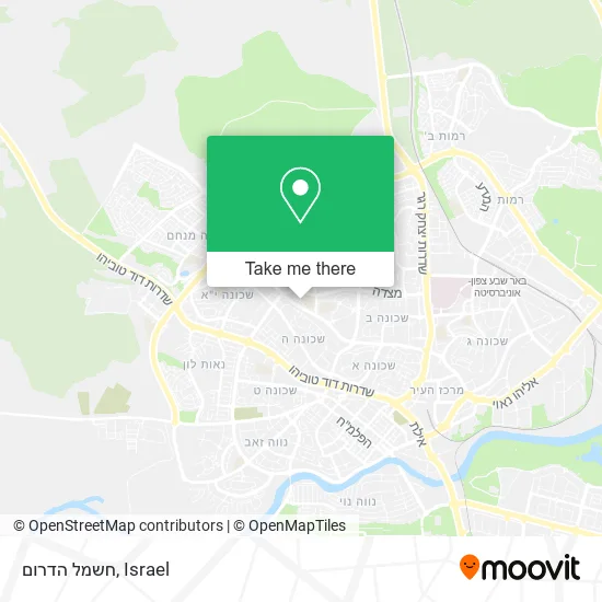 Карта חשמל הדרום