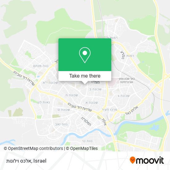 אלכס וילונות map