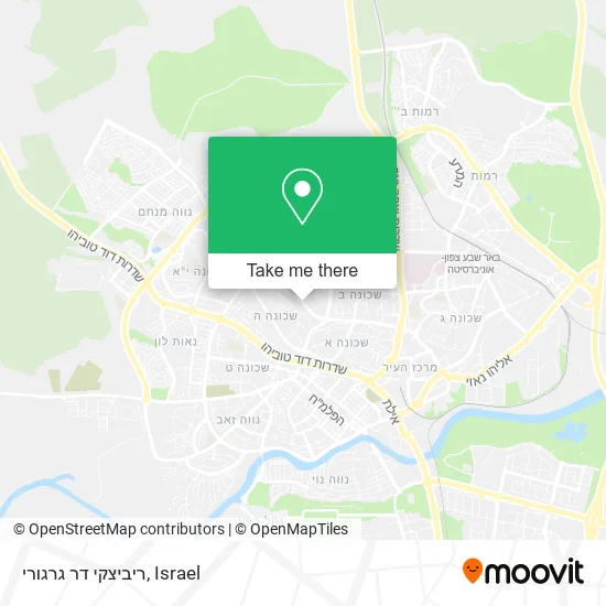 Карта ריביצקי דר גרגורי