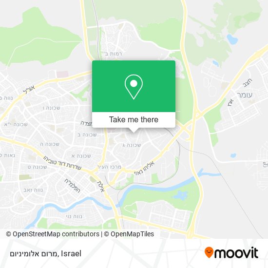מרום אלומיניום map