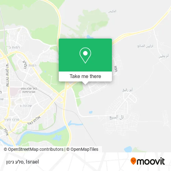 Карта סלע גינון