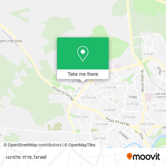 Карта פרחי פלמינגו
