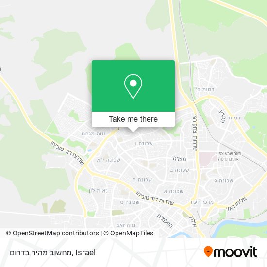 מחשוב מהיר בדרום map