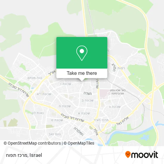 Карта מרכז תפוח