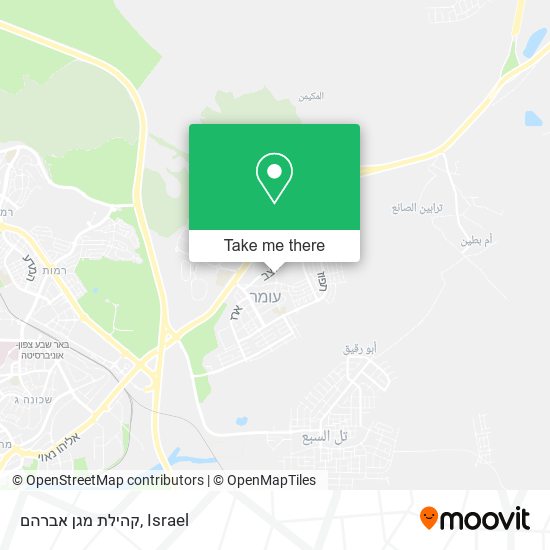 קהילת מגן אברהם map