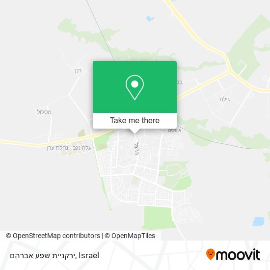 ירקניית שפע אברהם map