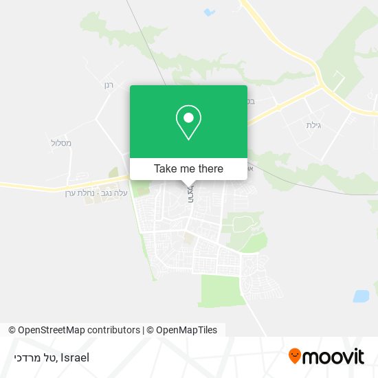 טל מרדכי map