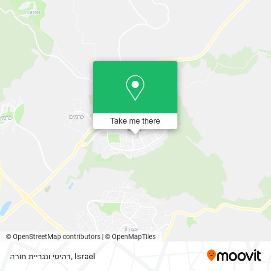 רהיטי ונגריית חורה map