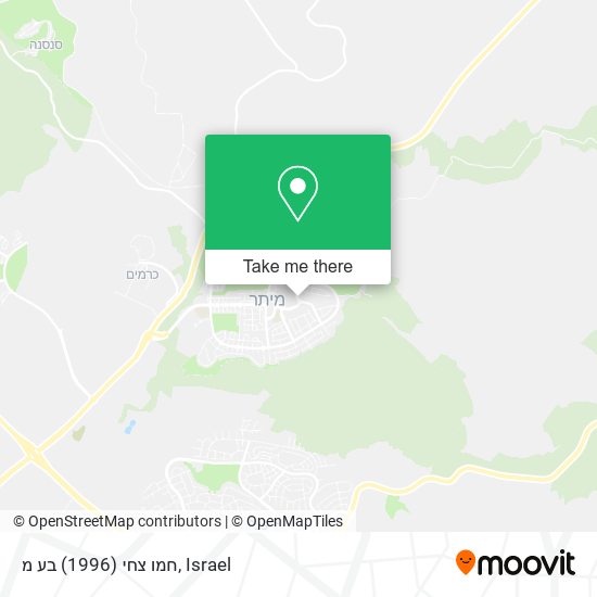 חמו צחי (1996) בע מ map