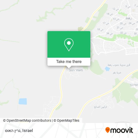 גרין האוס map