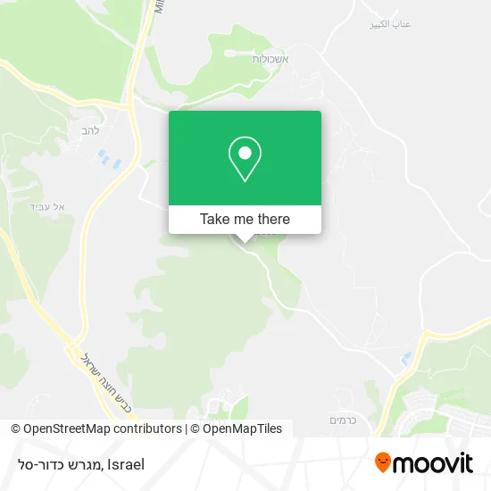 Карта מגרש כדור-סל