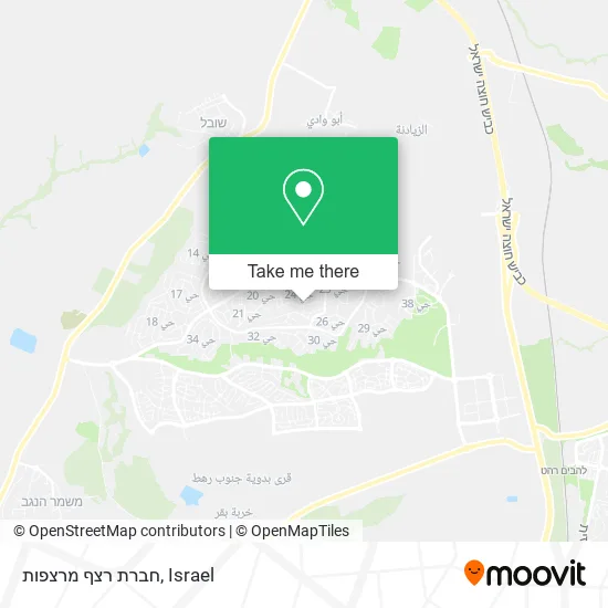 Карта חברת רצף מרצפות