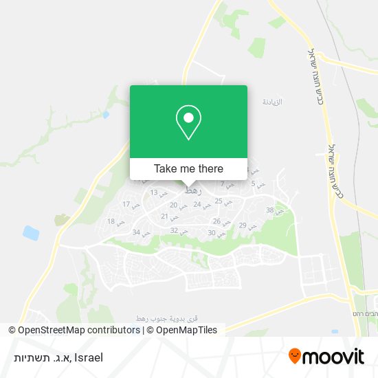 א.ג. תשתיות map