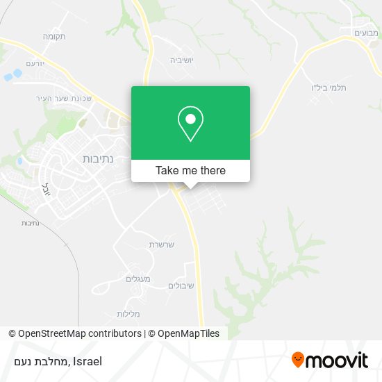 מחלבת נעם map