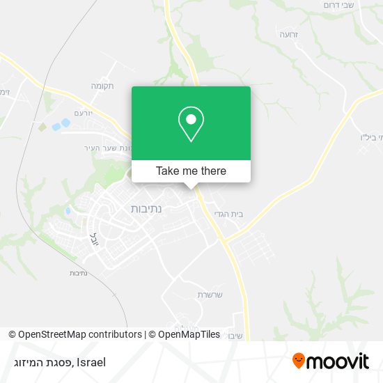 פסגת המיזוג map