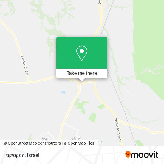 המקסיקני map