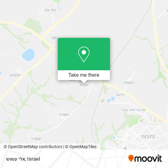 אלי עשוש map