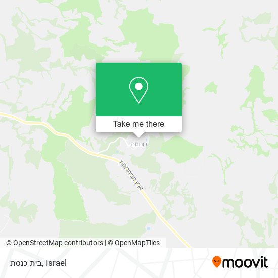 בית כנסת map