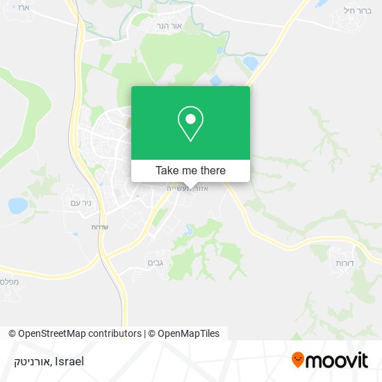 Карта אורניטק