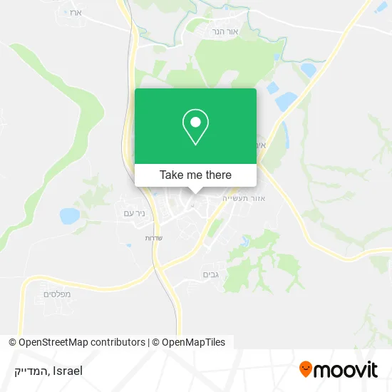 Карта המדייק