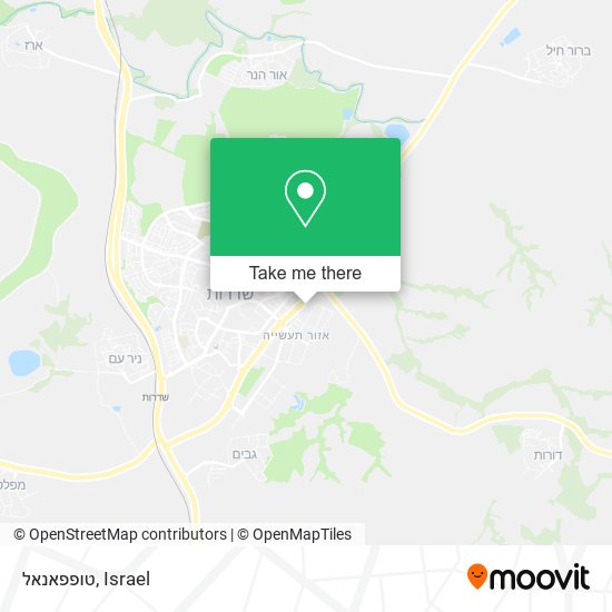 טופפאנאל map