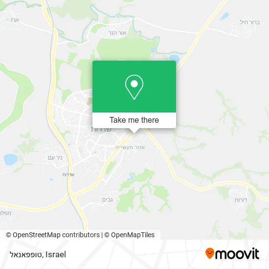 Карта טופפאנאל