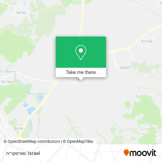 Карта שורסקריה