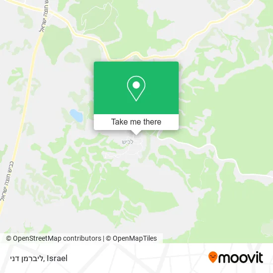 Карта ליברמן דני