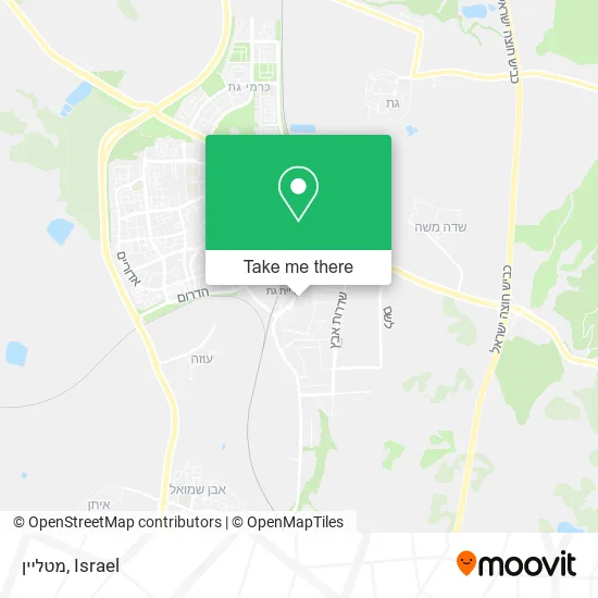 Карта מטליין