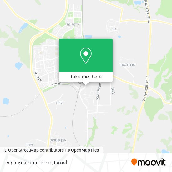 נגרית מורדי ובניו בע מ map
