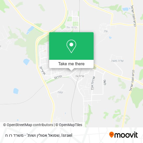 שמואל אסולין ושות' - משרד רו ח map